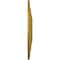 Ekena Millwork Vienna Ceiling Medallion (Fits Canopies up to 6 1/2"), 20"OD x 3 1/2"ID x 1 1/2"P, Pharaohs Gold CM20VIPGS - alternate 3